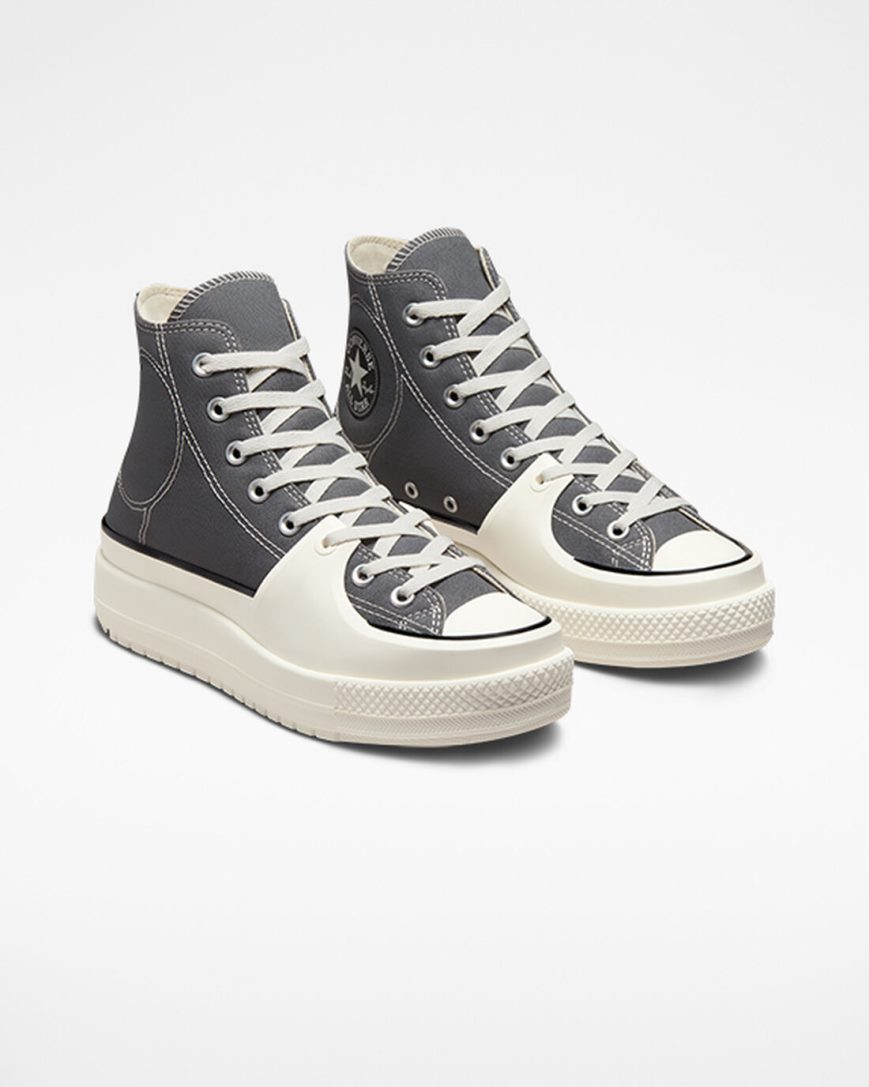 Men's Converse Chuck Taylor All Star Construct High Top Shoes Grey / White | AU 3548CM